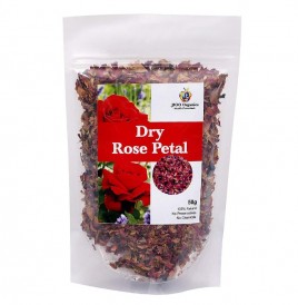 Jioo Organics Dry Rose Petal   Pack  50 grams